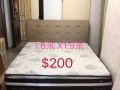二手双人床处理（1.8米 Ｘ1.9米）