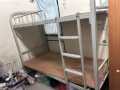 上下铁床一套带床板出售