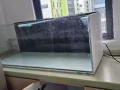 便宜卖。纯白水晶大鱼缸长120宽45高45cm