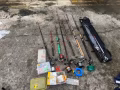 闲置垂钓🎣物品！300打包出售!!单买都可以，价格另外谈，工作忙没时间去钓鱼啦