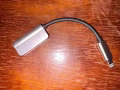 苹果产品Lightning接口转换器，耳机、充电可以同时用