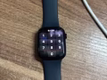 出售一个apple watch series 9黑色 9.9新电池100，价格450