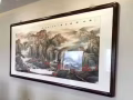 新加坡书画装裱--卷轴、画框、十字绣，丝巾秀，油画框，照片装框，实木框、金属框、个性化定制。
