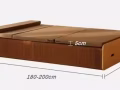 【全新】折叠床沙发床120*200