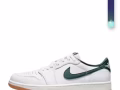 新鞋aj1 og 白綠us7.5  40.5碼