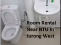 Common Bedroom for Rental from NTU, NTU and Pioneer MRT