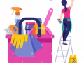 Professional house cleaning 專業的家庭清潔衛生鐘點工