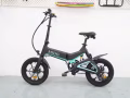 MIDO Ebike 16英寸可折叠电动自行车，经陆路交通管理局批准，橙色标签，所有权可转让