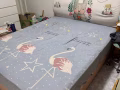 Queen size 双人床，床底可储物