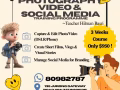 Photography Video & Social media