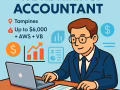 會計 Accountant（建築行業）| Tampines | 月薪高達 $6,500 + AWS + 花紅