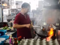 大巴窑煮炒档招楼面。
