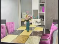 大理石餐桌椅