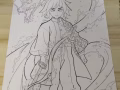 兀兰 卖自绘画