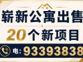 崭新公寓出售 1+1/2+1/3+1/4+1房 全岛 电:93393838