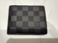 闲置专柜正品LV男士黑棋盘钱包 880$