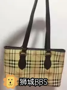 Burberry二手正品包包 新加坡时尚靓包 狮城bbs