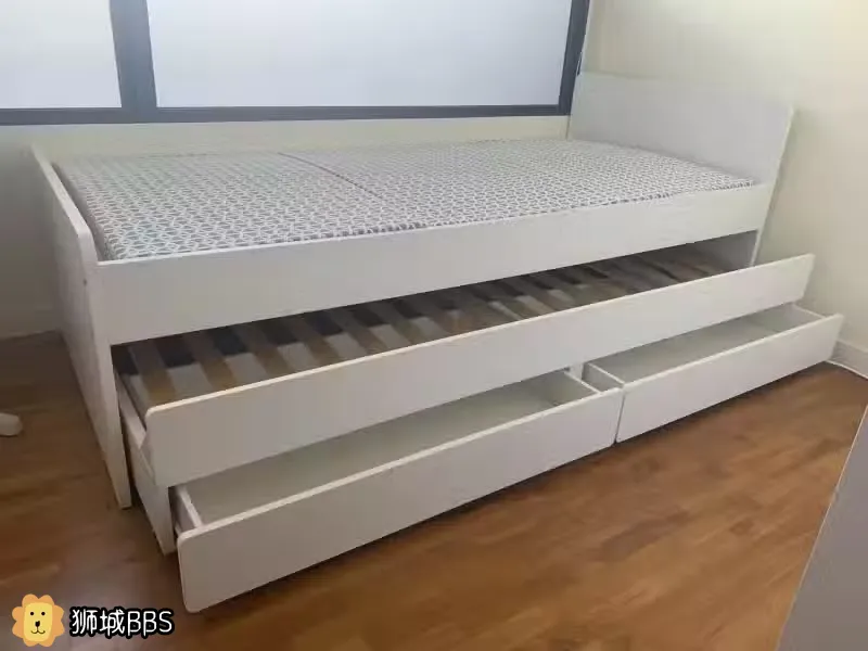 宜家ikea 床架 新加坡二手家具 狮城bbs