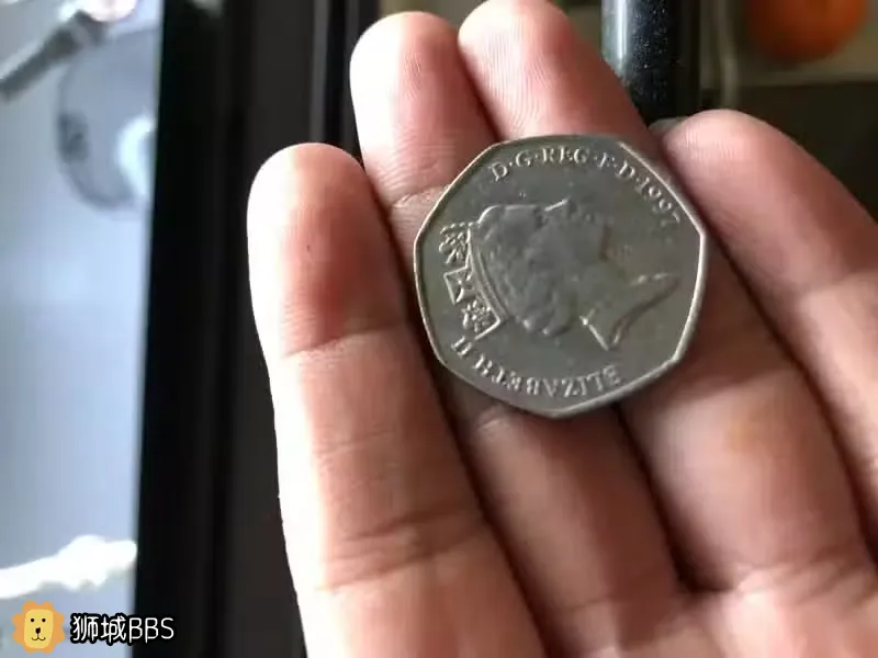 伊丽莎白二世97年50便士