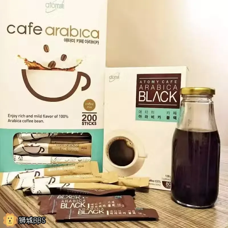 艾多美三合一即溶咖啡 atomy 3 in 1 cafe arabica